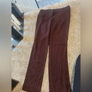 The Limited Black and Burgundy Pants